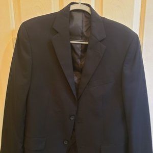 Geoffrey Beene Boy's Black Suit Coat Jacket 38R
